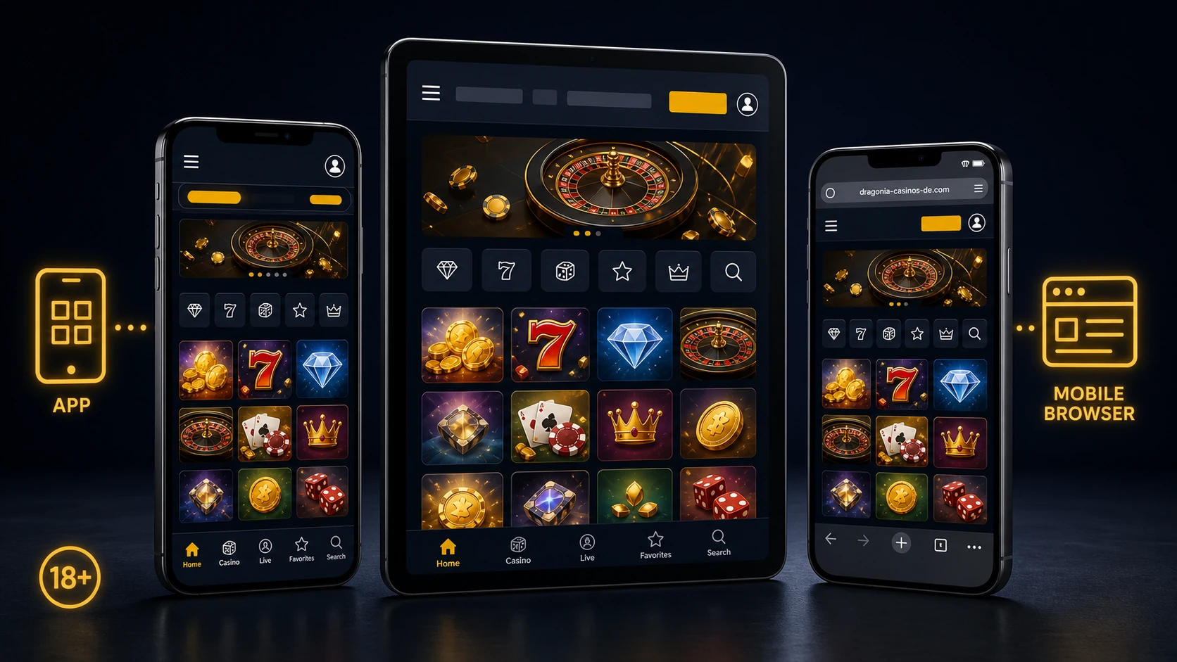 Dragonia Casino App – Welche Möglichkeiten gibt es?