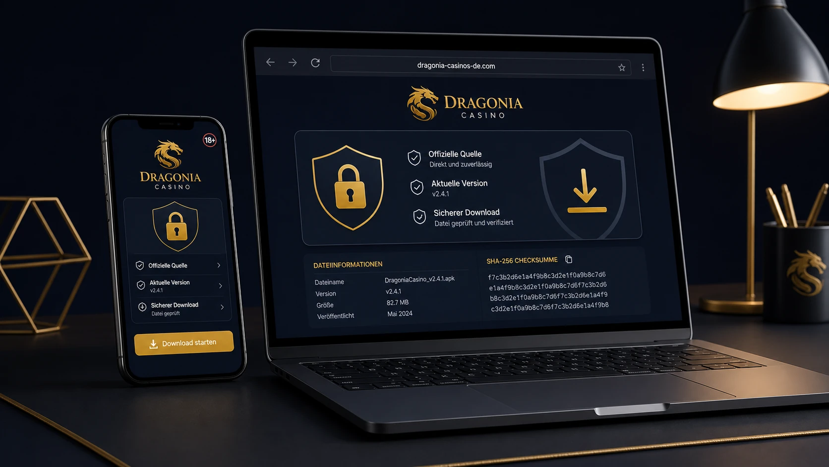 Dragonia Casino Download sicher durchführen