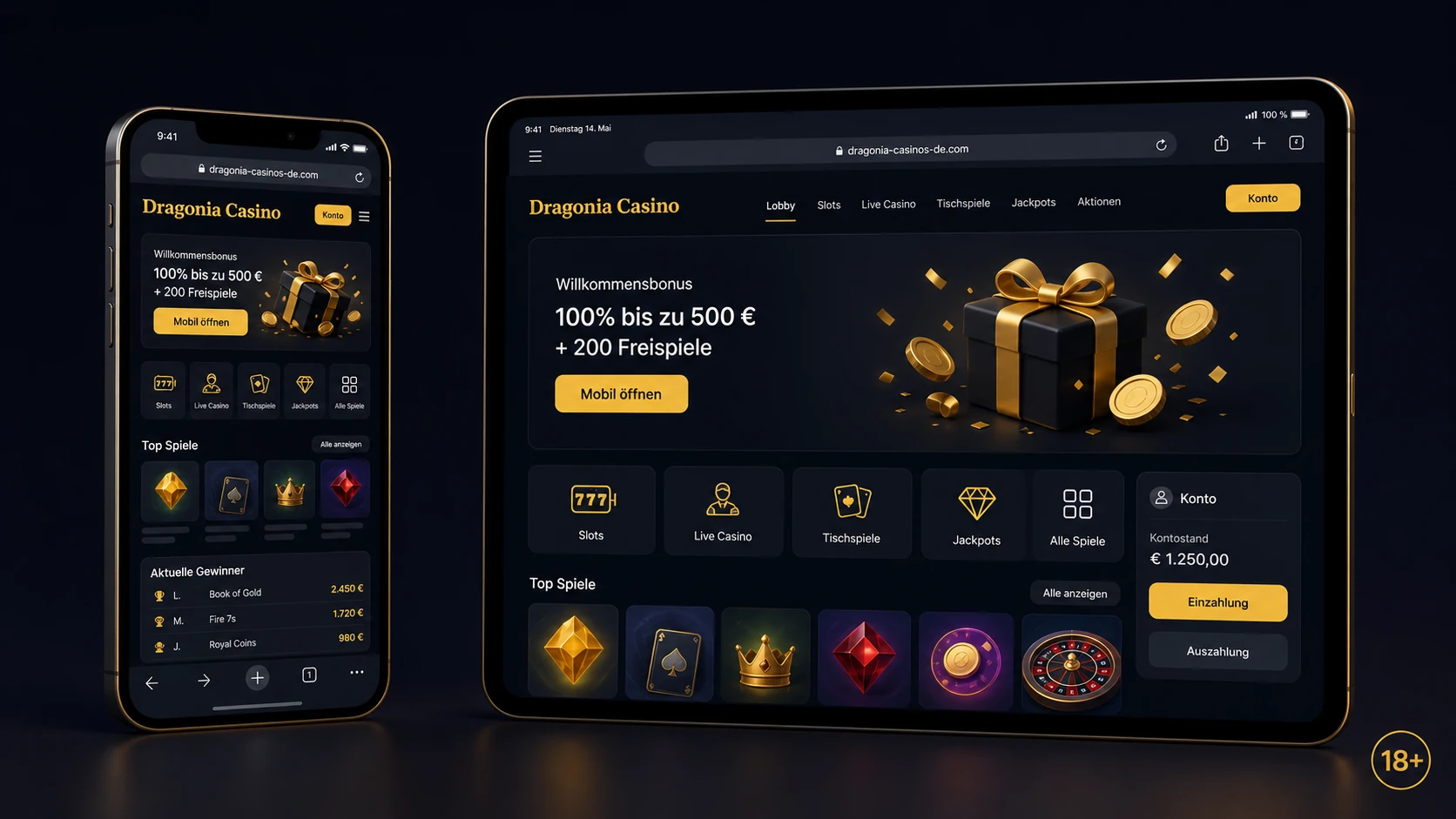 Dragonia Casino für iOS