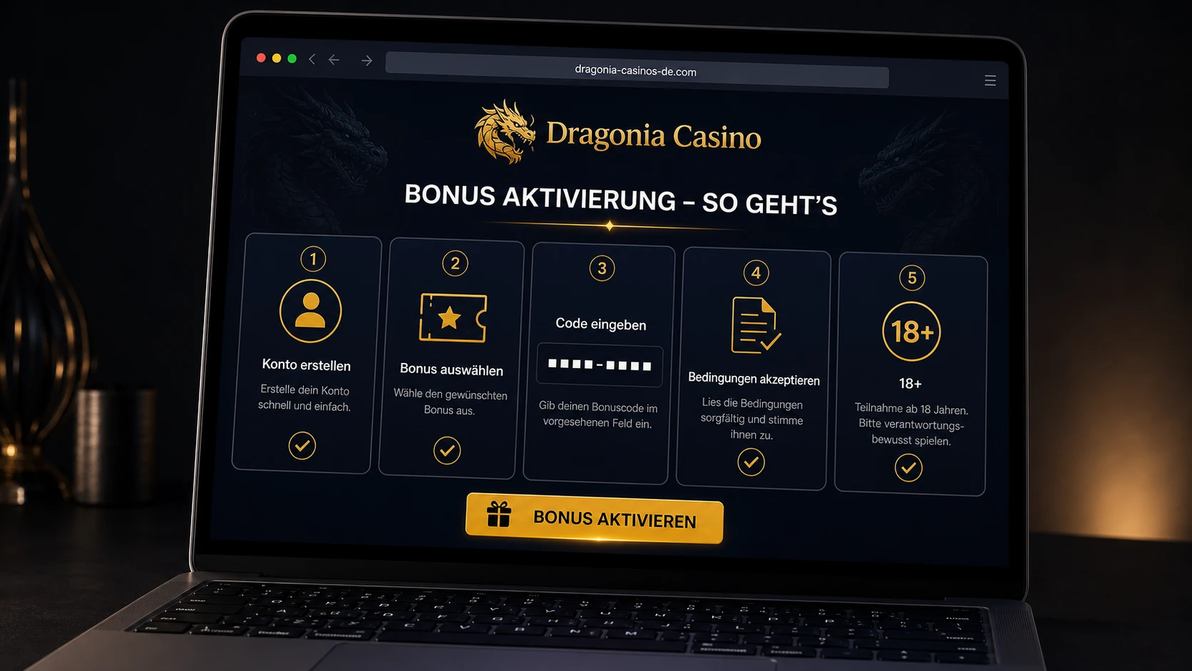 So aktivieren Sie einen Dragonia Bonus