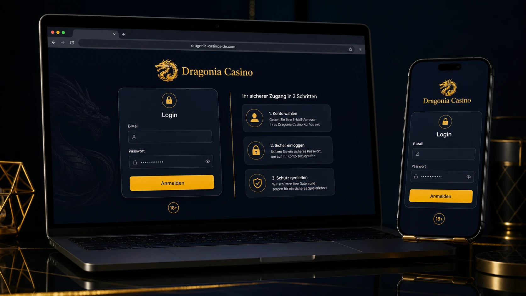 Dragonia Casino Login – Anmeldung Schritt für Schritt