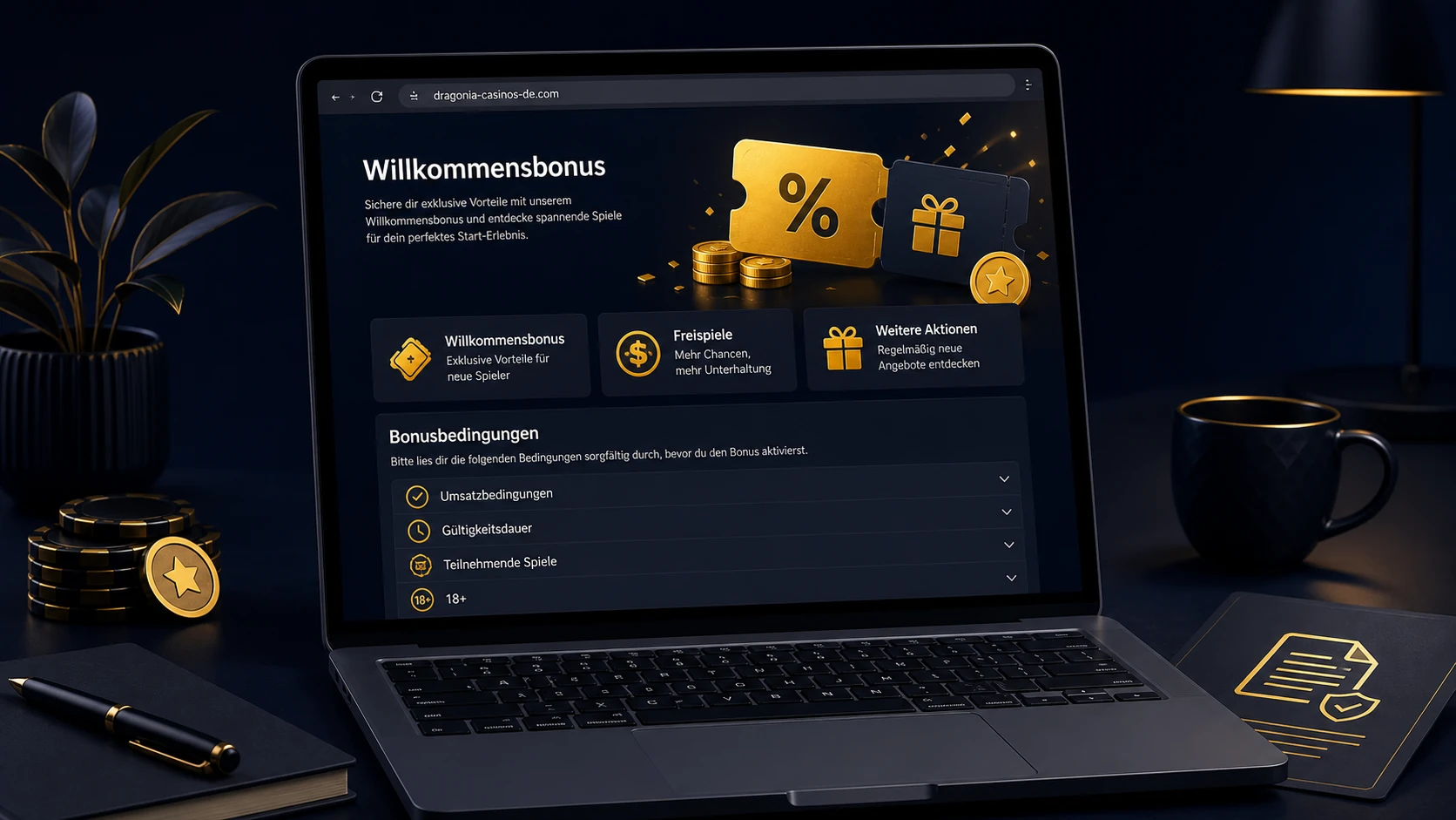 Bonusangebote und Aktionen